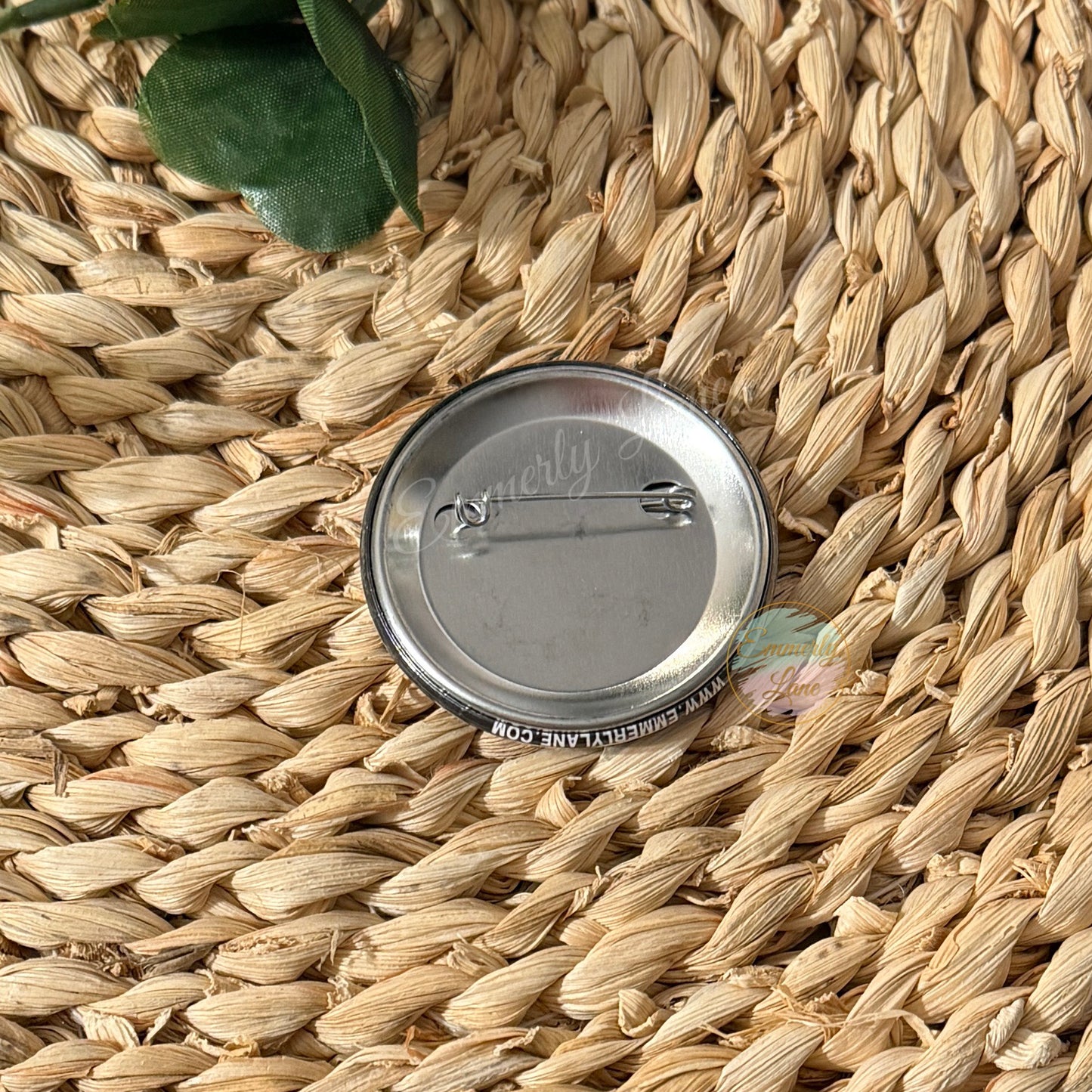 Safe Space Button Pin