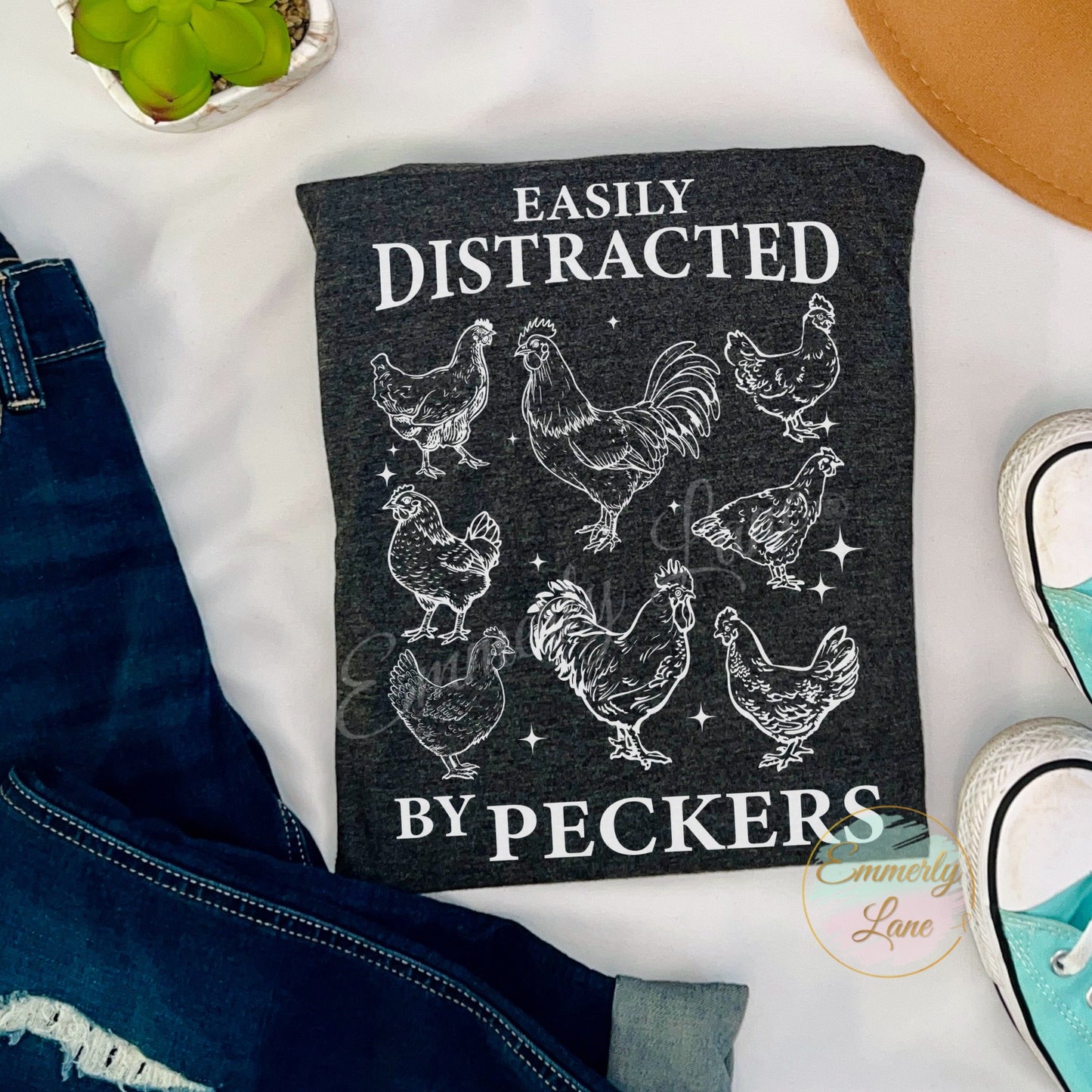 Easily distracted by peckers Shirt
