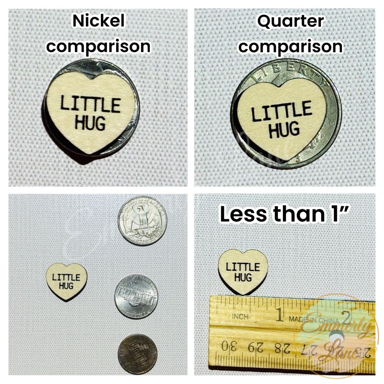 BULK Little Pocket Hug Heart Tokens
