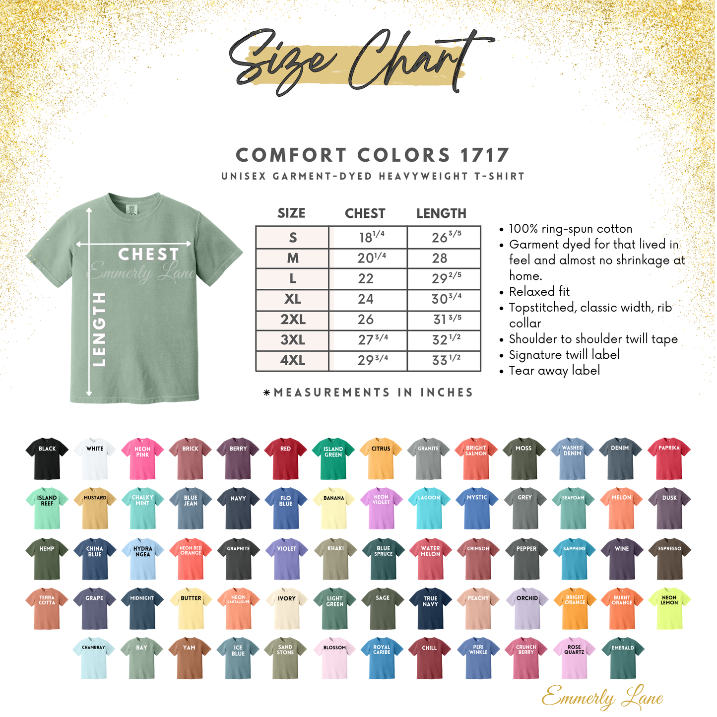 Gold Hope Ribbon Tee
