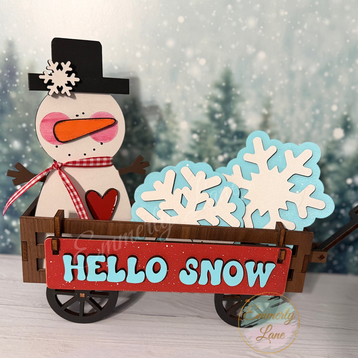 Hello Snow Winter Shelf Sitter Kit- Jan. 2026