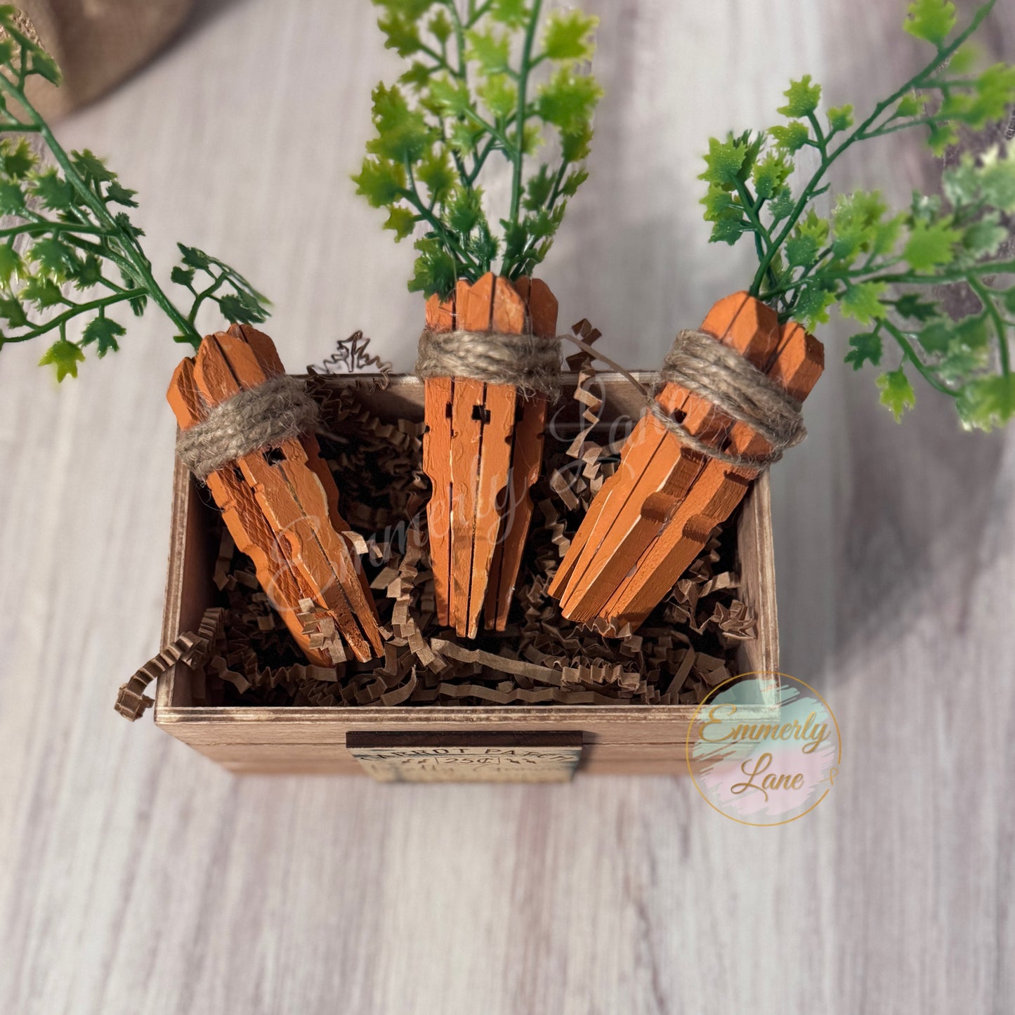 Carrot farm crate