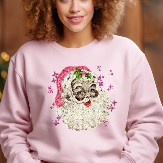 Santa Faux Sequin Shirt