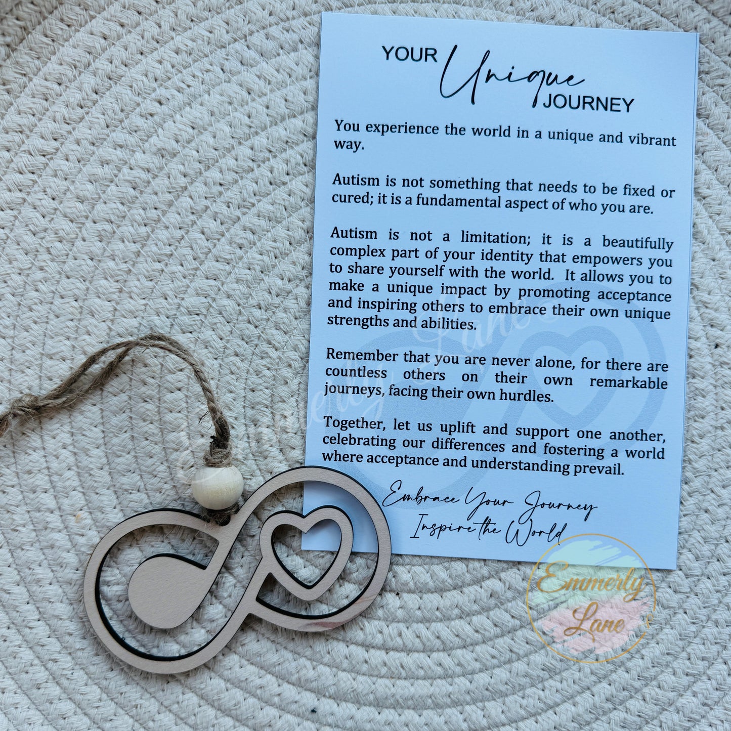 Infinity Ornament- Your Unique Journey