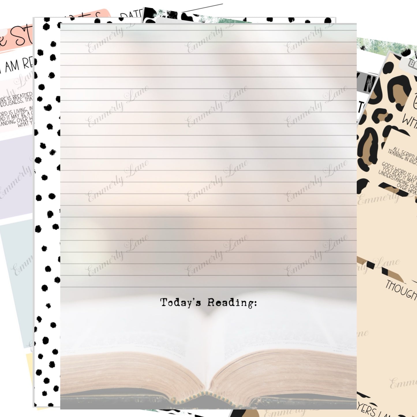 Digital Bible Study Pages PDF