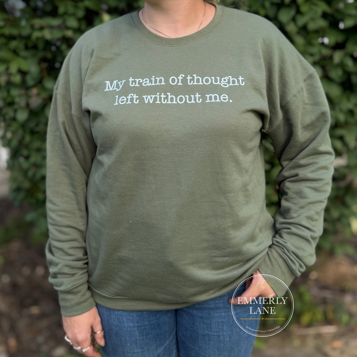 My Train of Thought Left Without Me Shirt