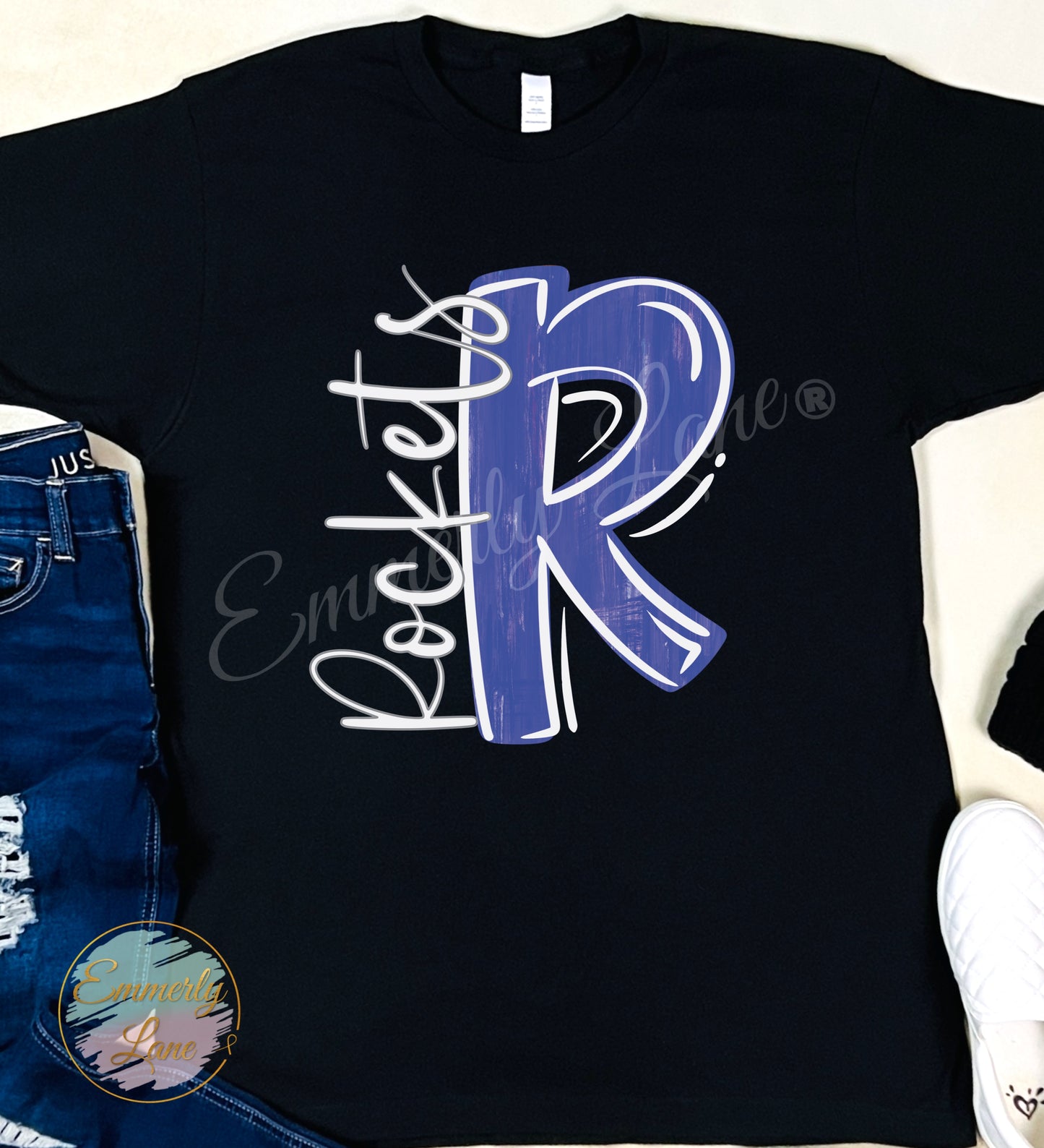 Letter Team Spirit Shirt- You pick your team