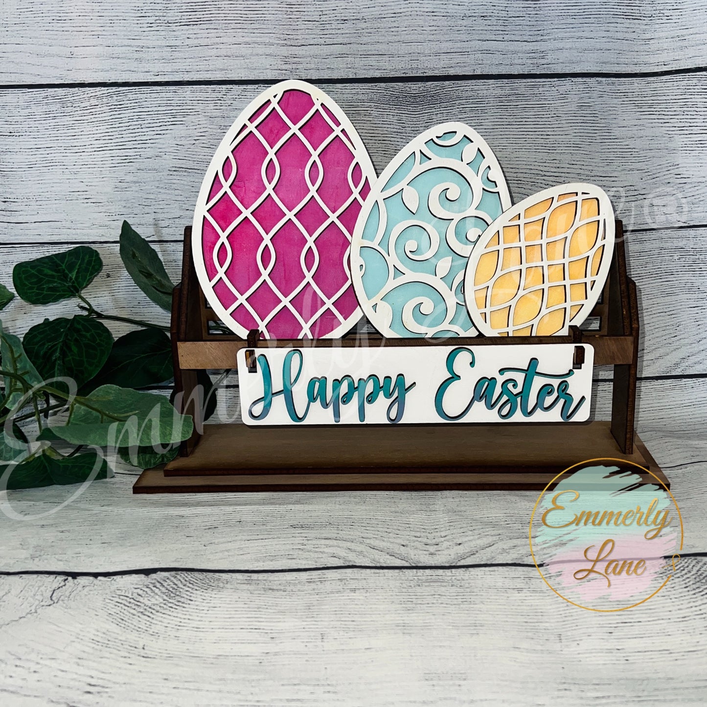 Easter Trio Egg Kit for our interchangeable wagon shelf sitters