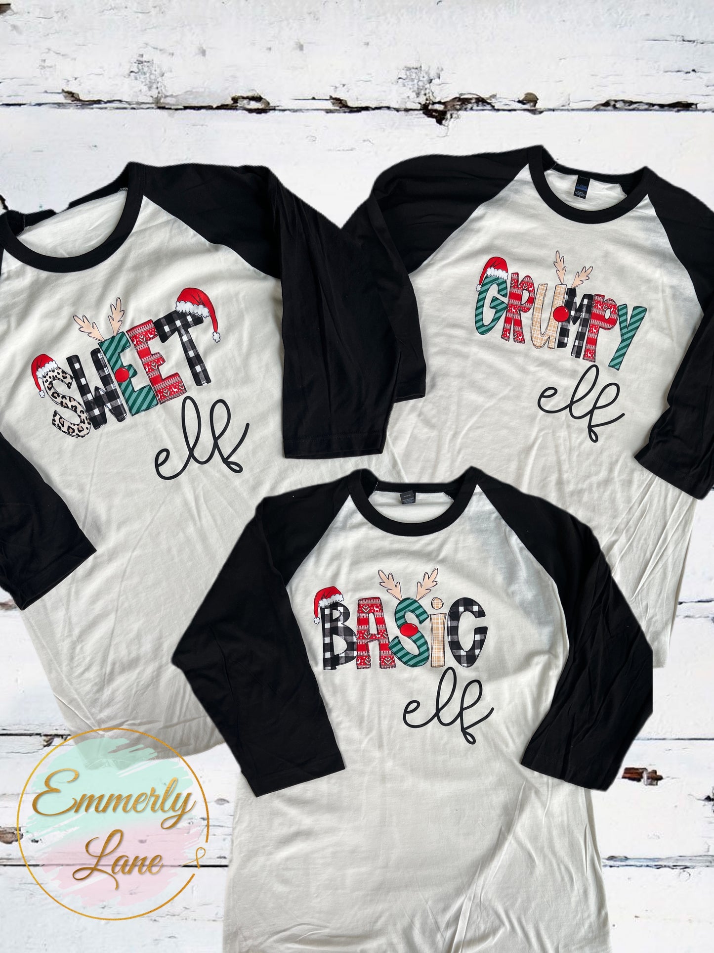Personalized Elf Raglan