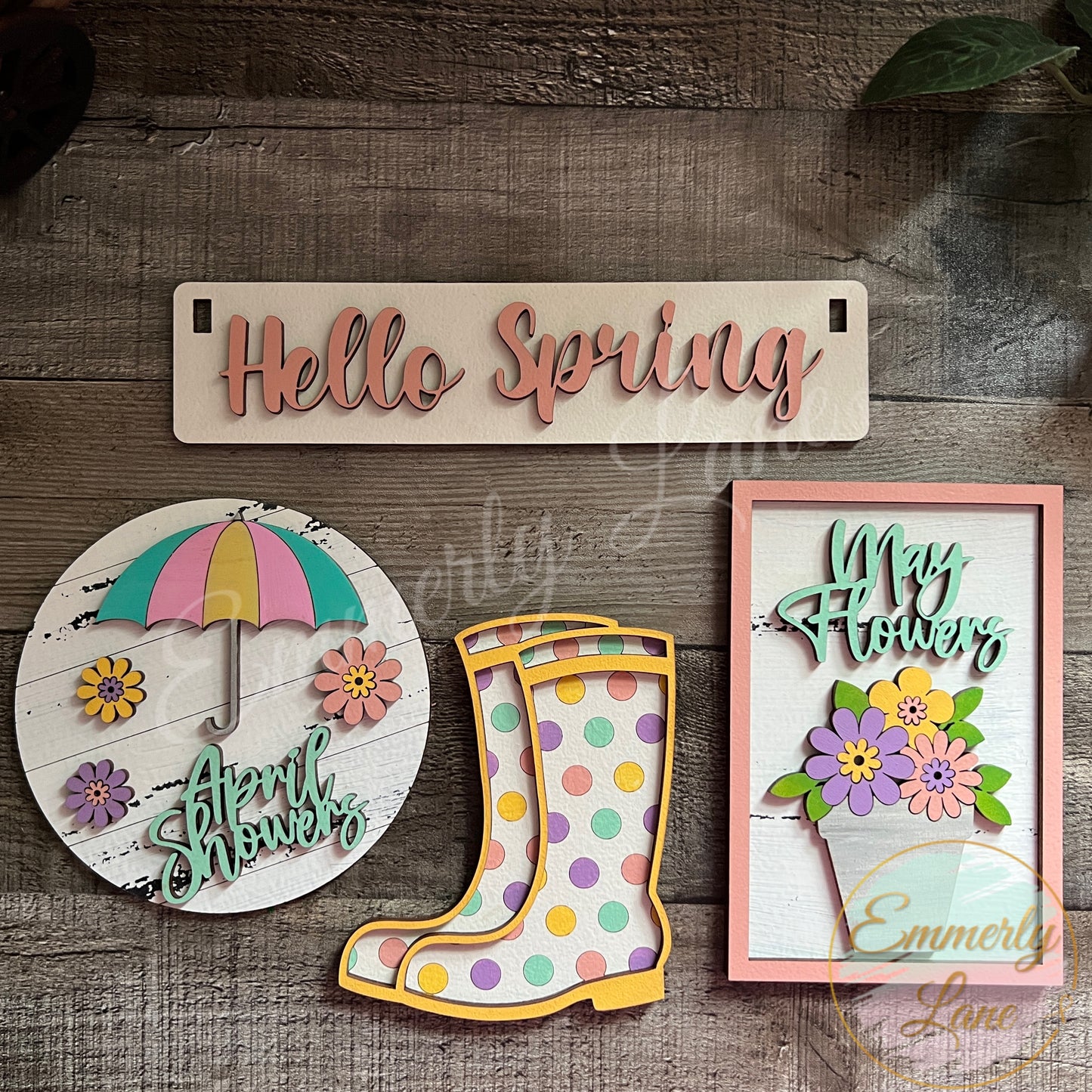 Hello Spring Shelf Sitter Kit