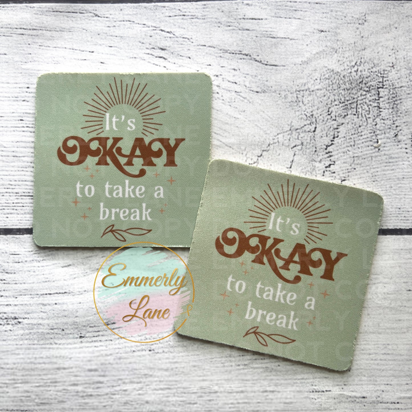 It’s okay to take a break Coaster