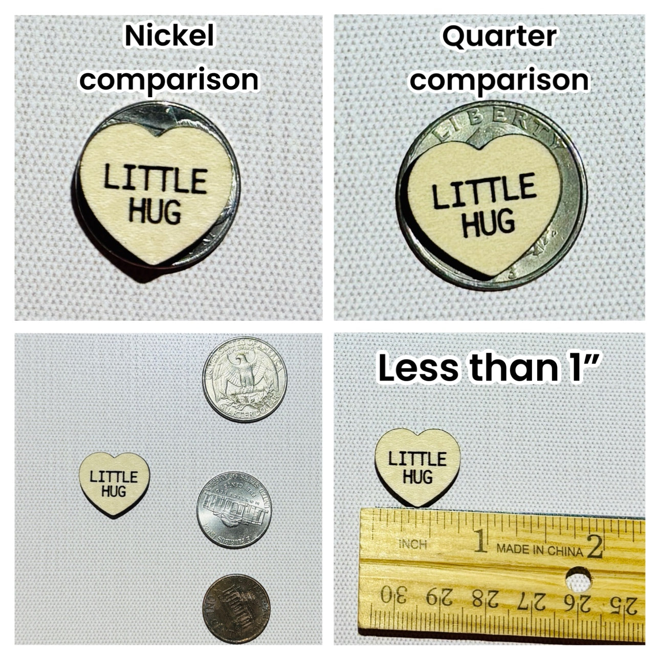 Little Pocket Hug Heart Tokens