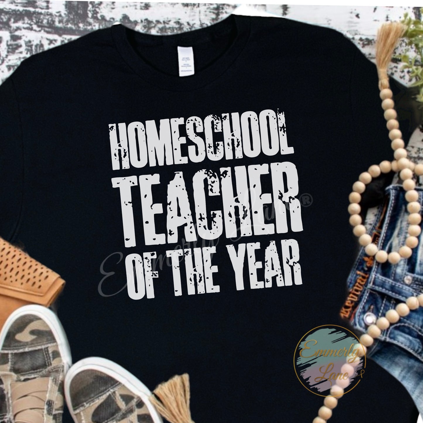 Homeschool Teacher of the Year Tee