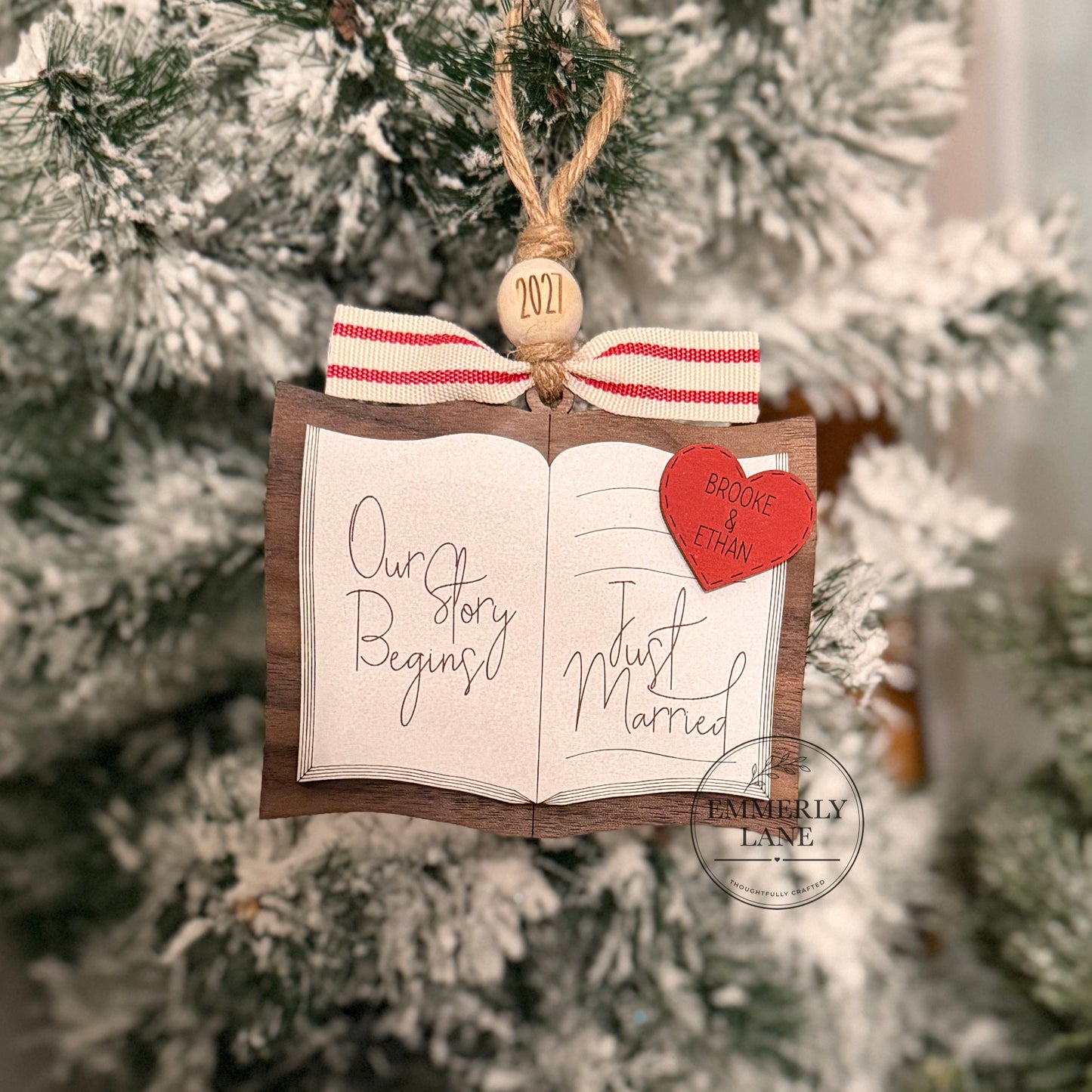Semi Custom Storybook Ornament