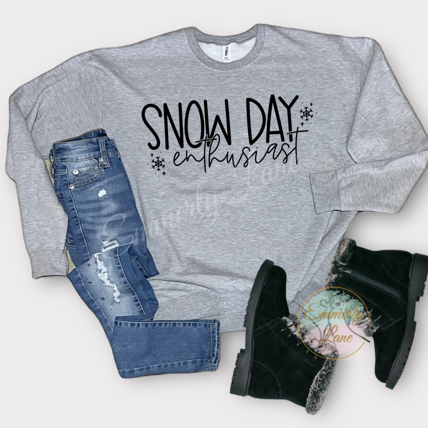 Snow Day Enthusiast Sweatshirt