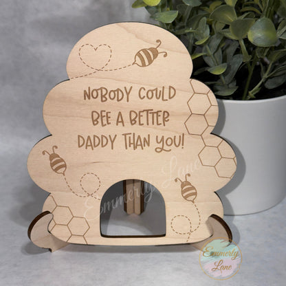 Fingerprint Beehive Keepsake- Father’s Day Gift