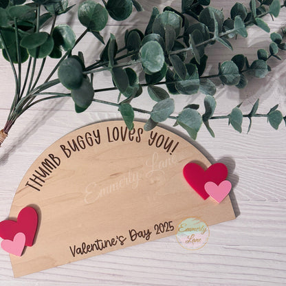 Thumb Buggy Loves You DIY Sign