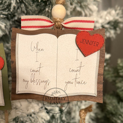 Fully Custom Storybook Ornament