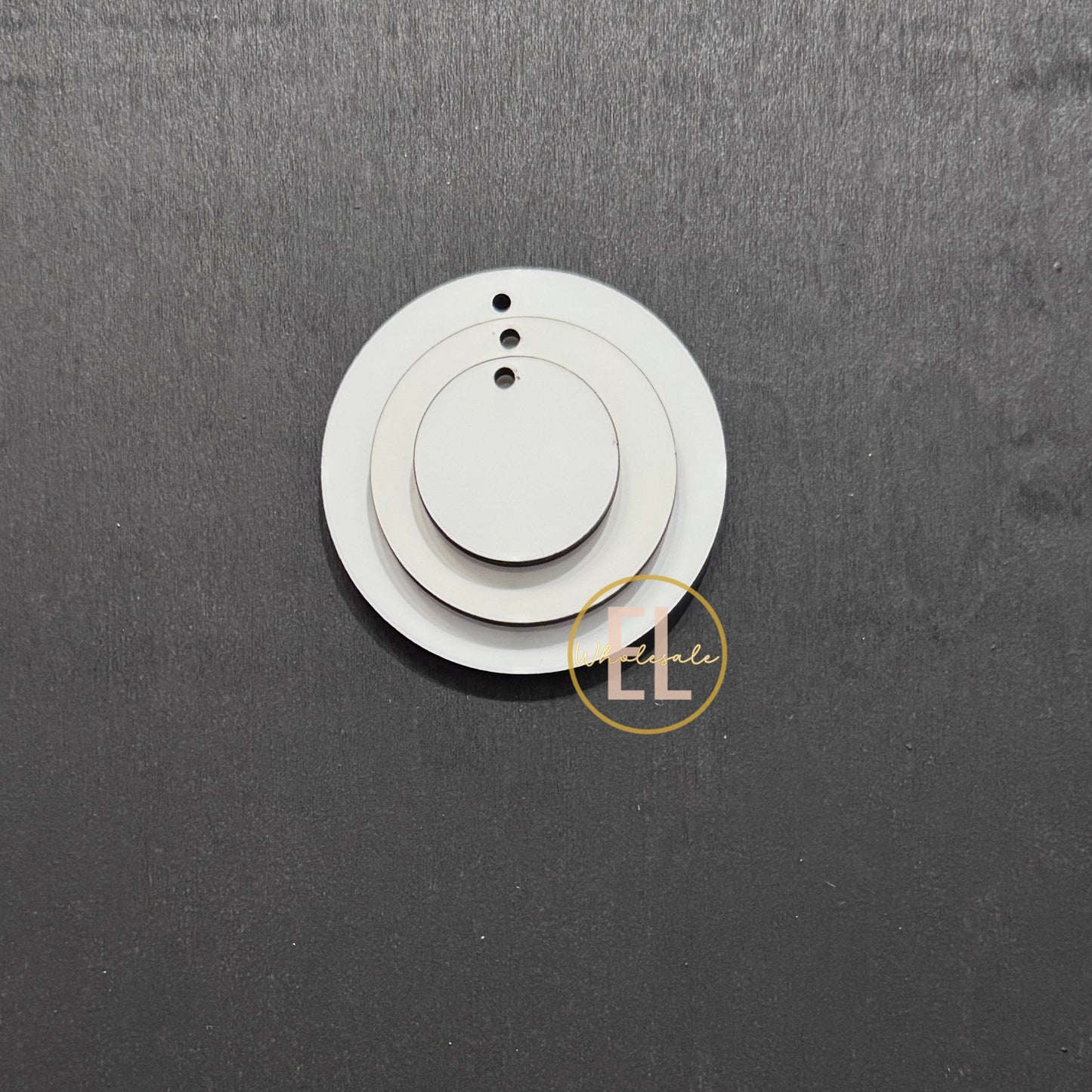 Blank Unisub Round Earring Blanks