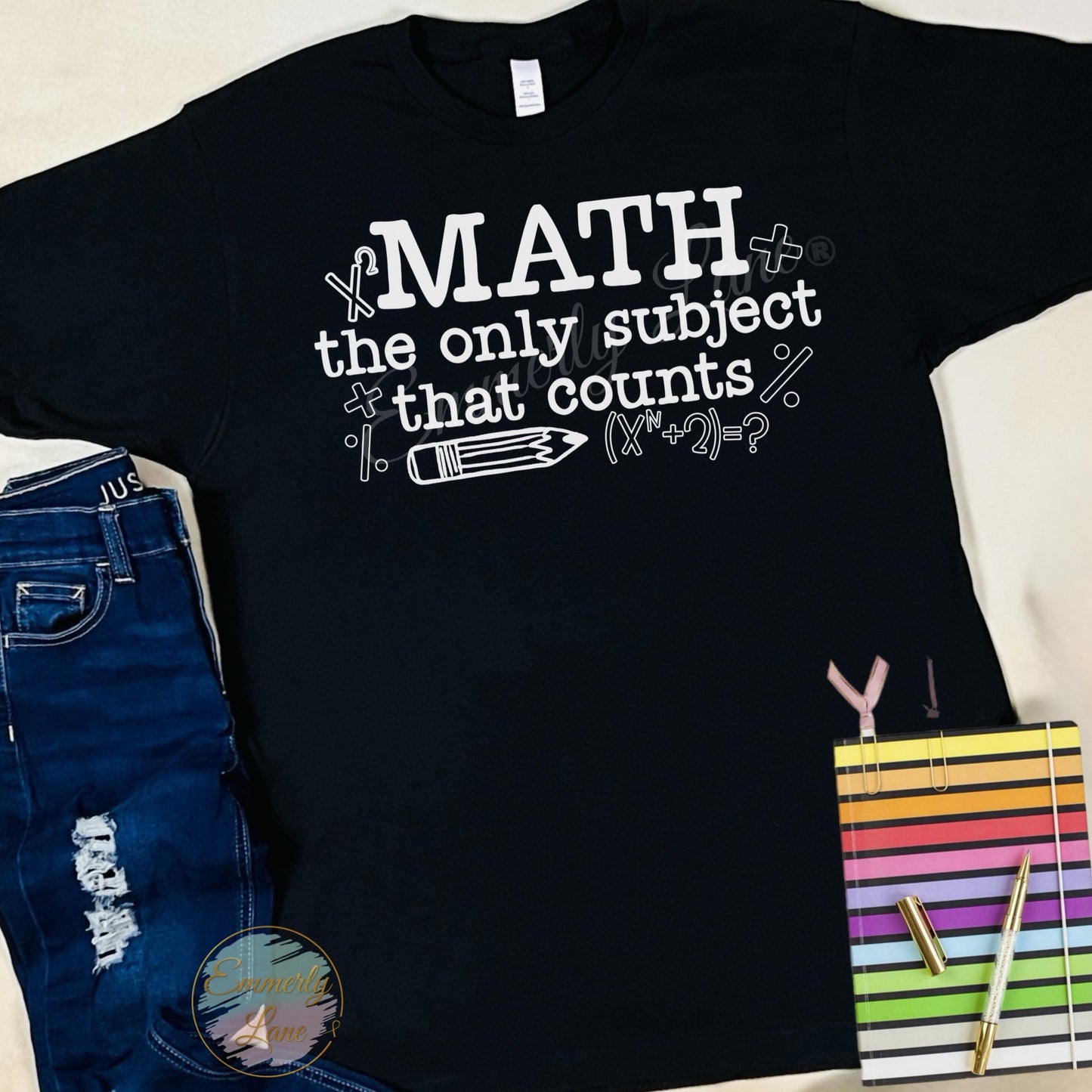 Math the only subject that counts Tee