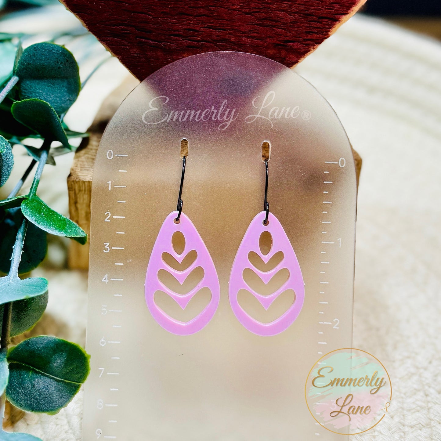 Cutout Dangle Earrings