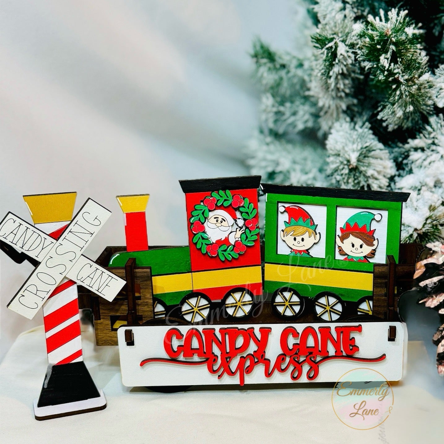 Christmas Candy Cane Express Shelf Sitter Kit- Premium Kit