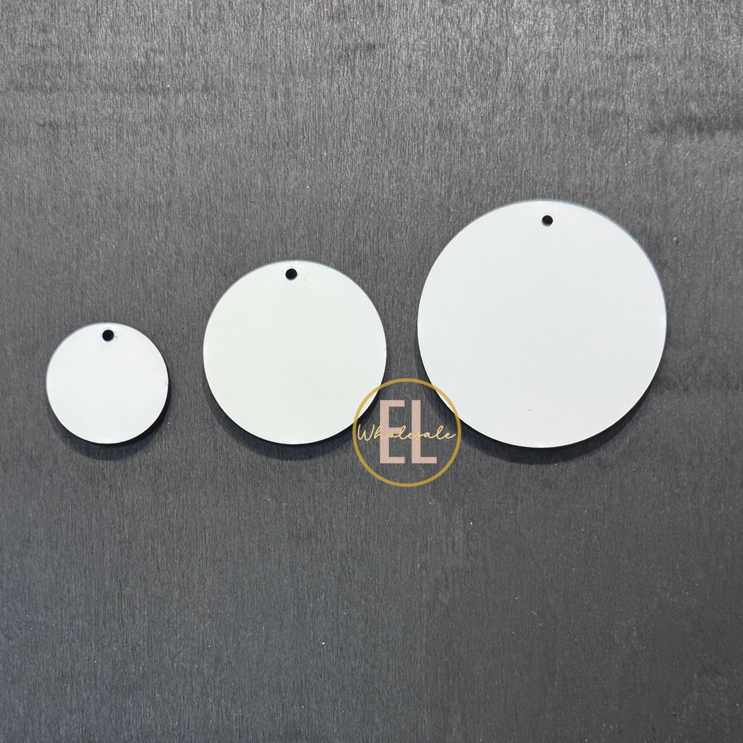 Blank Unisub Round Earring Blanks