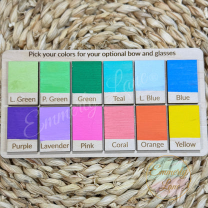 Personalized Bunny Easter Basket Tags