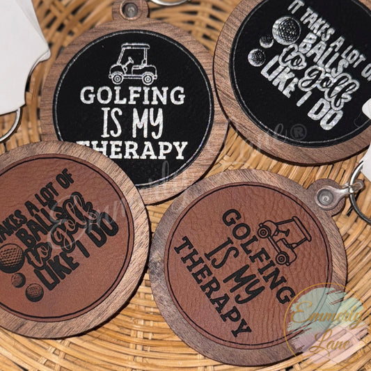 Golf Keychain