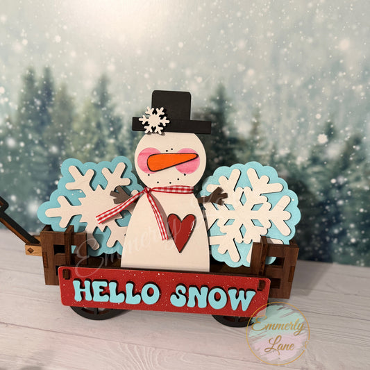 Preorder (Limited Quantity)- Hello Snow Winter Shelf Sitter Kit CLOSES Jan 14