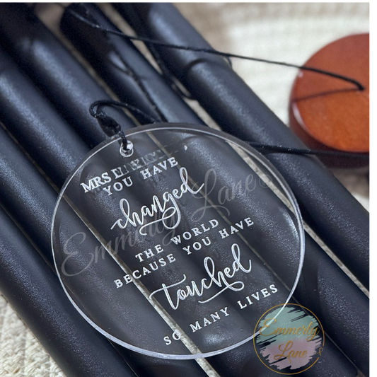 Personalized Retirement Gift Wind Chime