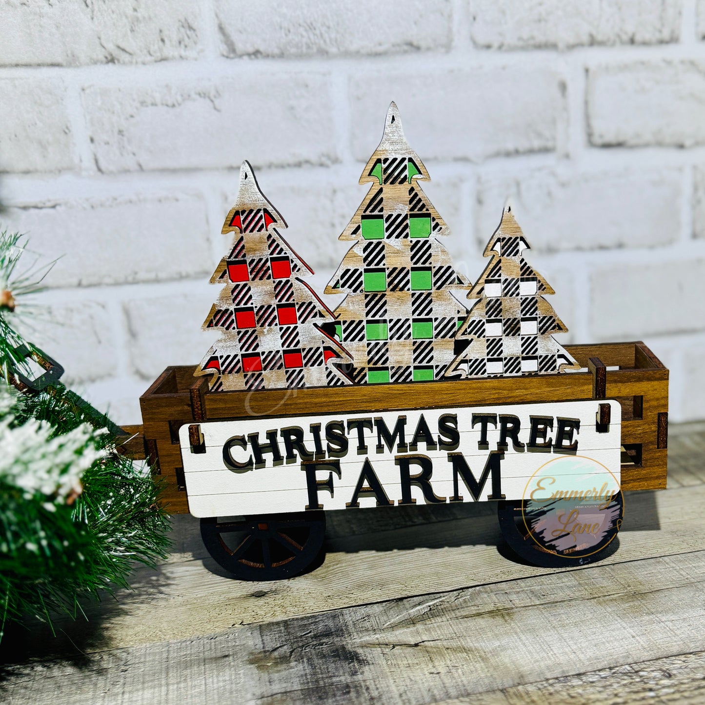 Christmas Tree Farm Shelf Sitter Kit