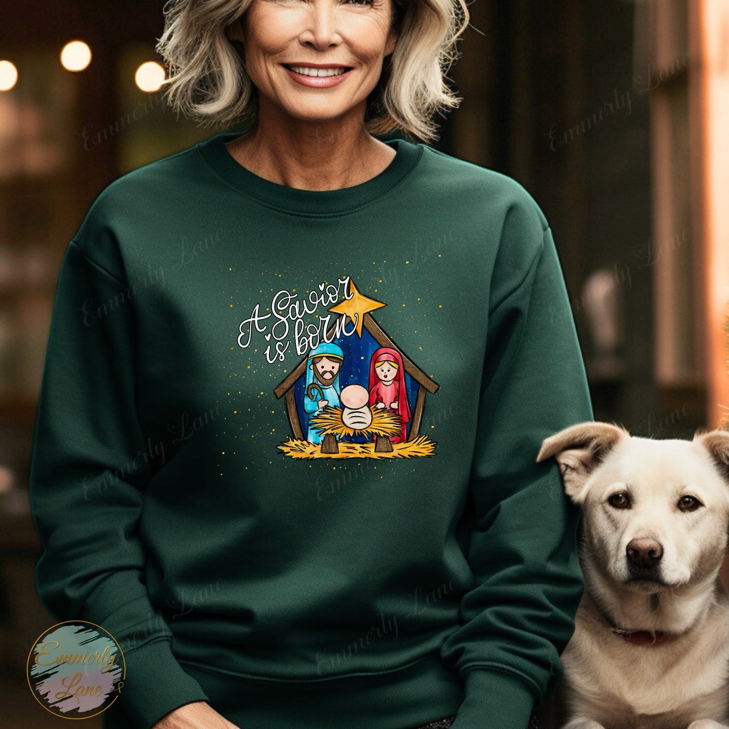 A Savior is Born Sweatshirt