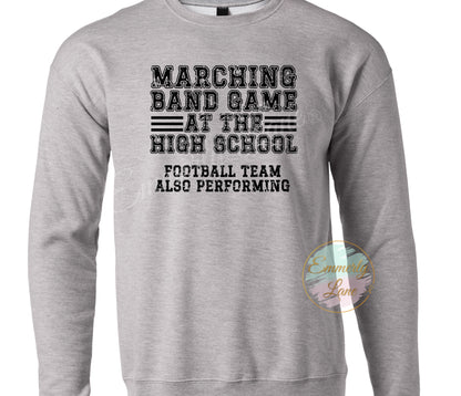 Marching Band Game Shirt - You pick your team color