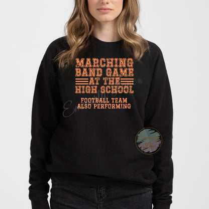 Marching Band Game Shirt - You pick your team color