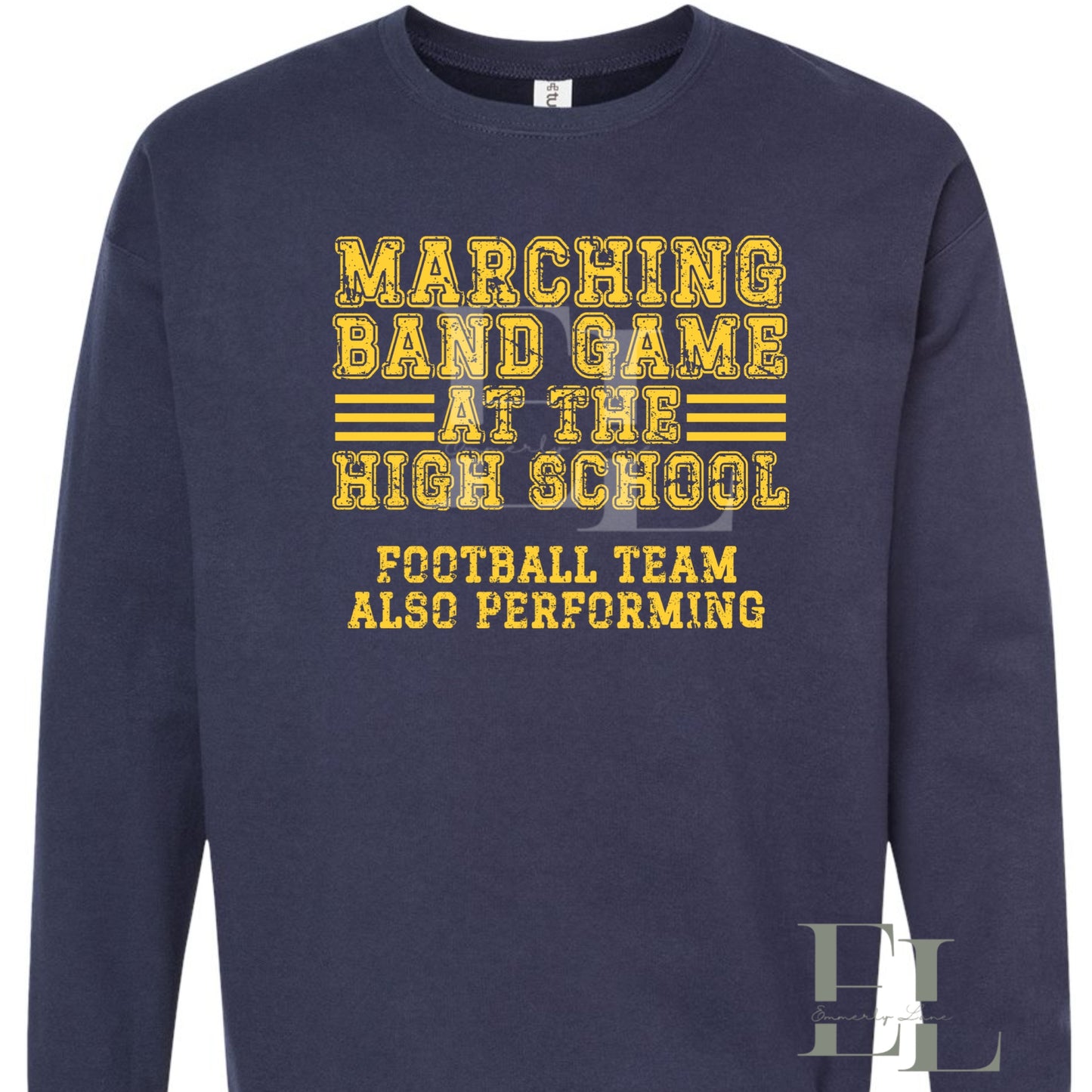 Marching Band Game Shirt - You pick your team color