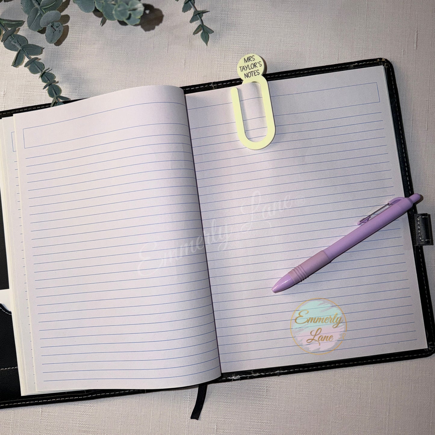 Large Acrylic Teacher Paper Clip