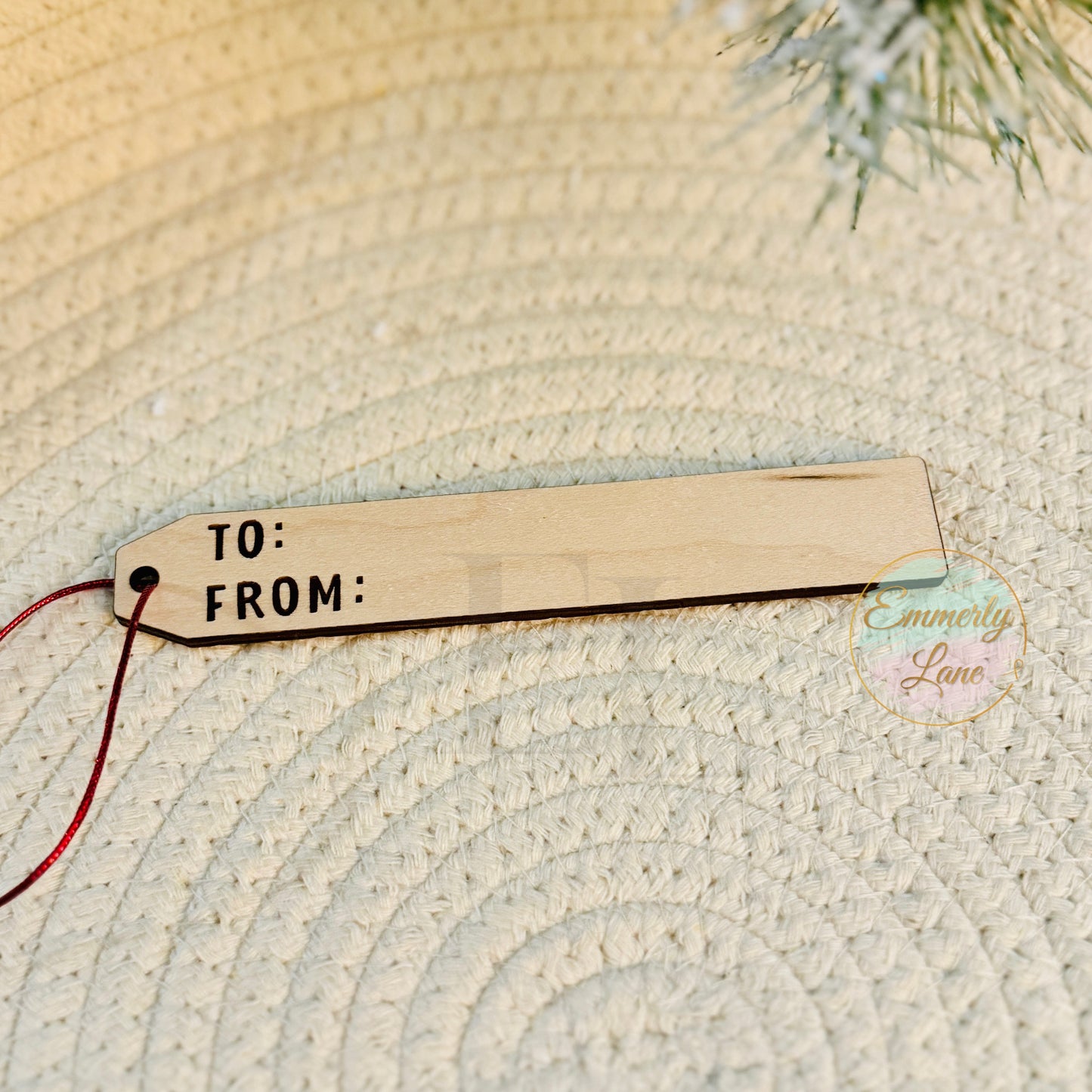 Skinny Christmas Gift Tags