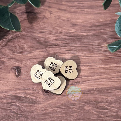 BULK Little Pocket Hug Heart Tokens