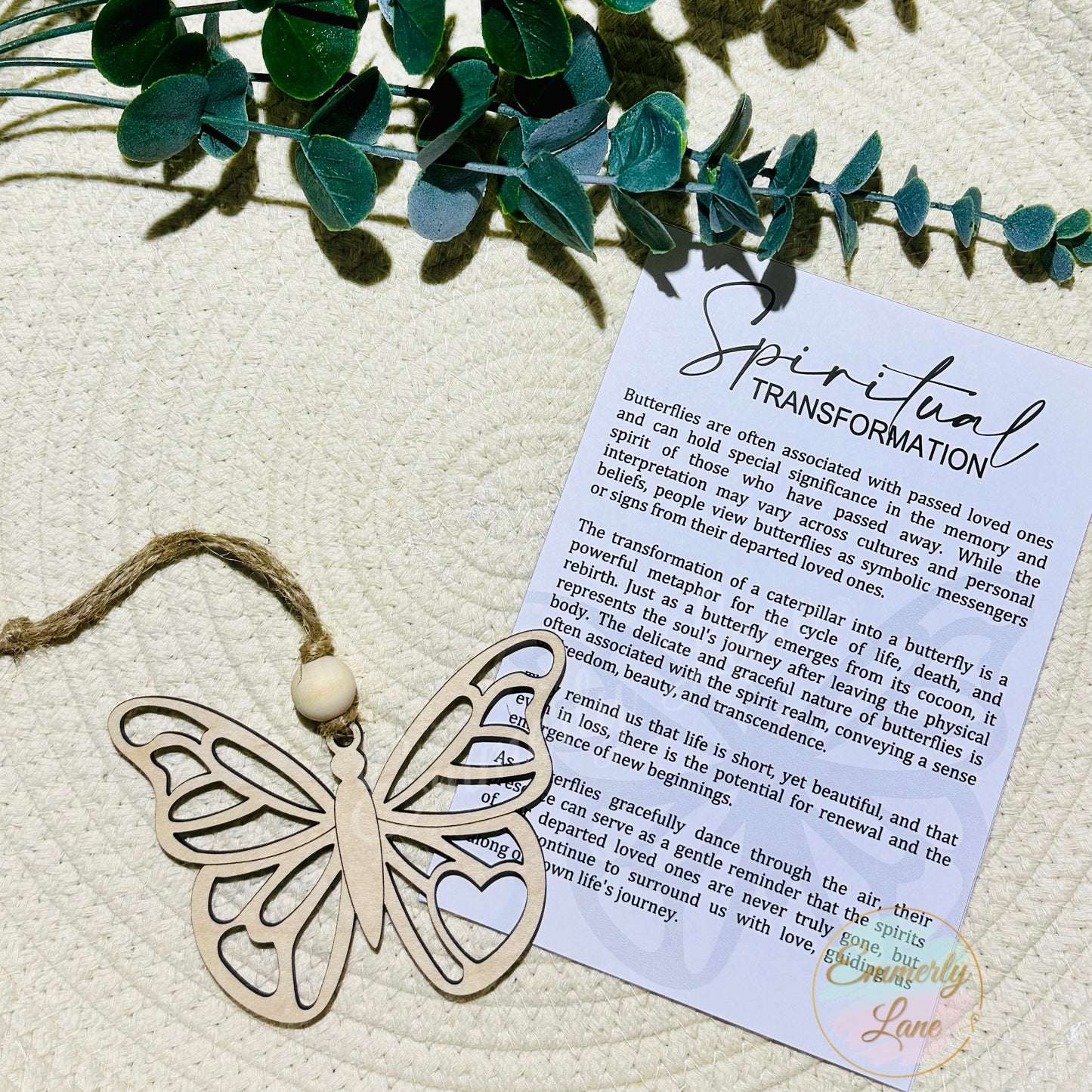 Butterfly Ornament-Spiritual Transformation