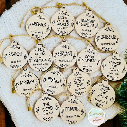 25 days of Jesus Ornament Bundle