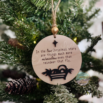 True Christmas Story Ornament