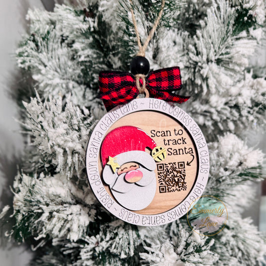 Santa Tracker Ornament