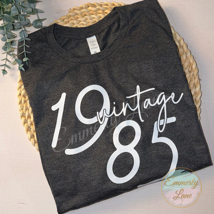 Birth Year Shirt