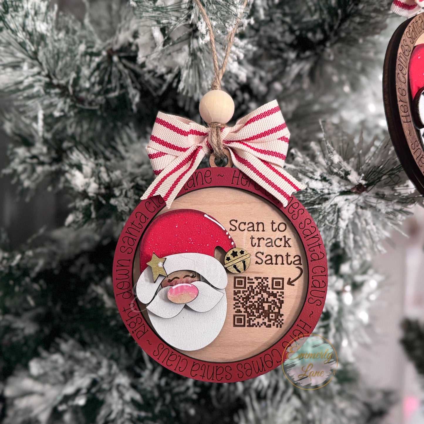 Santa Tracker Ornament