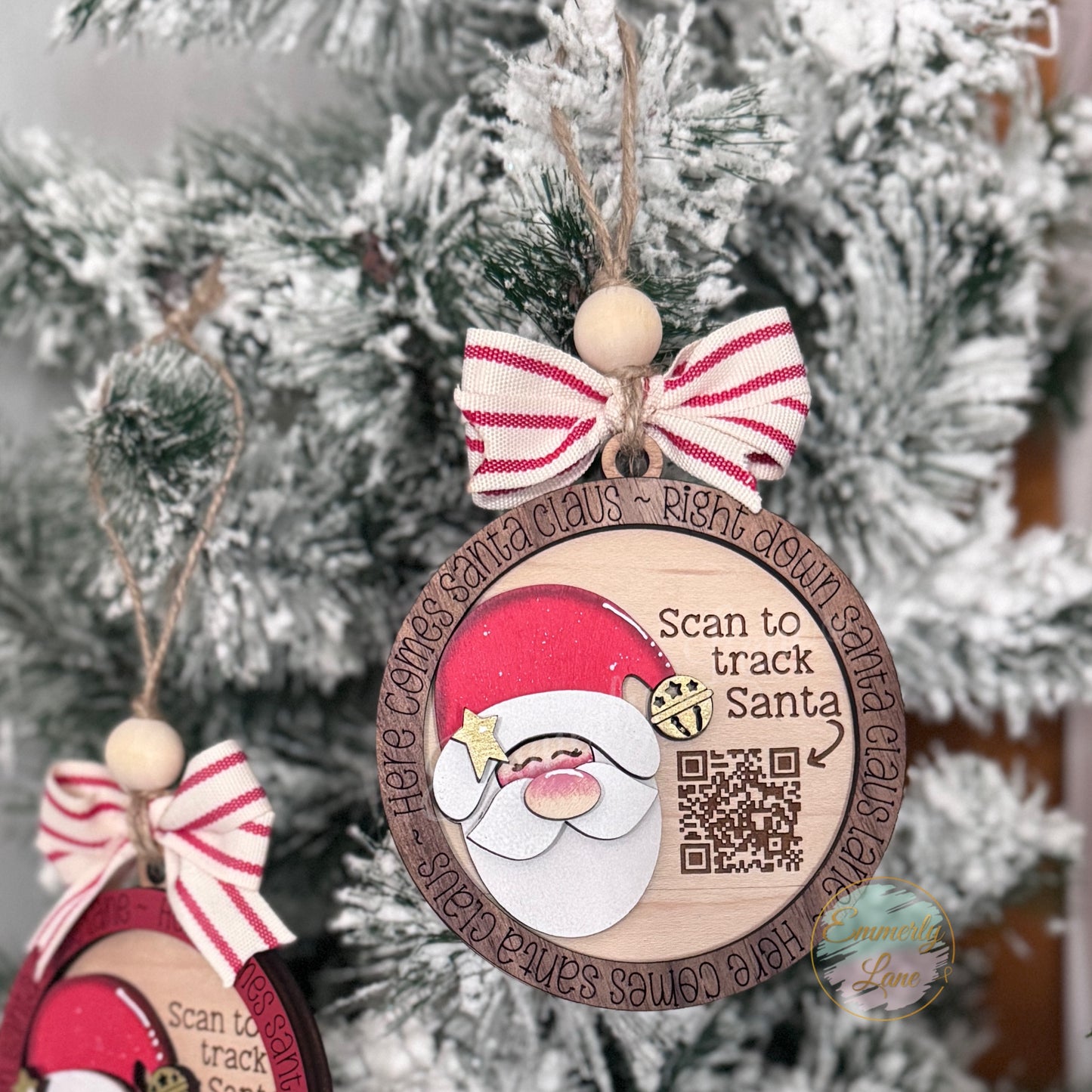 Santa Tracker Ornament