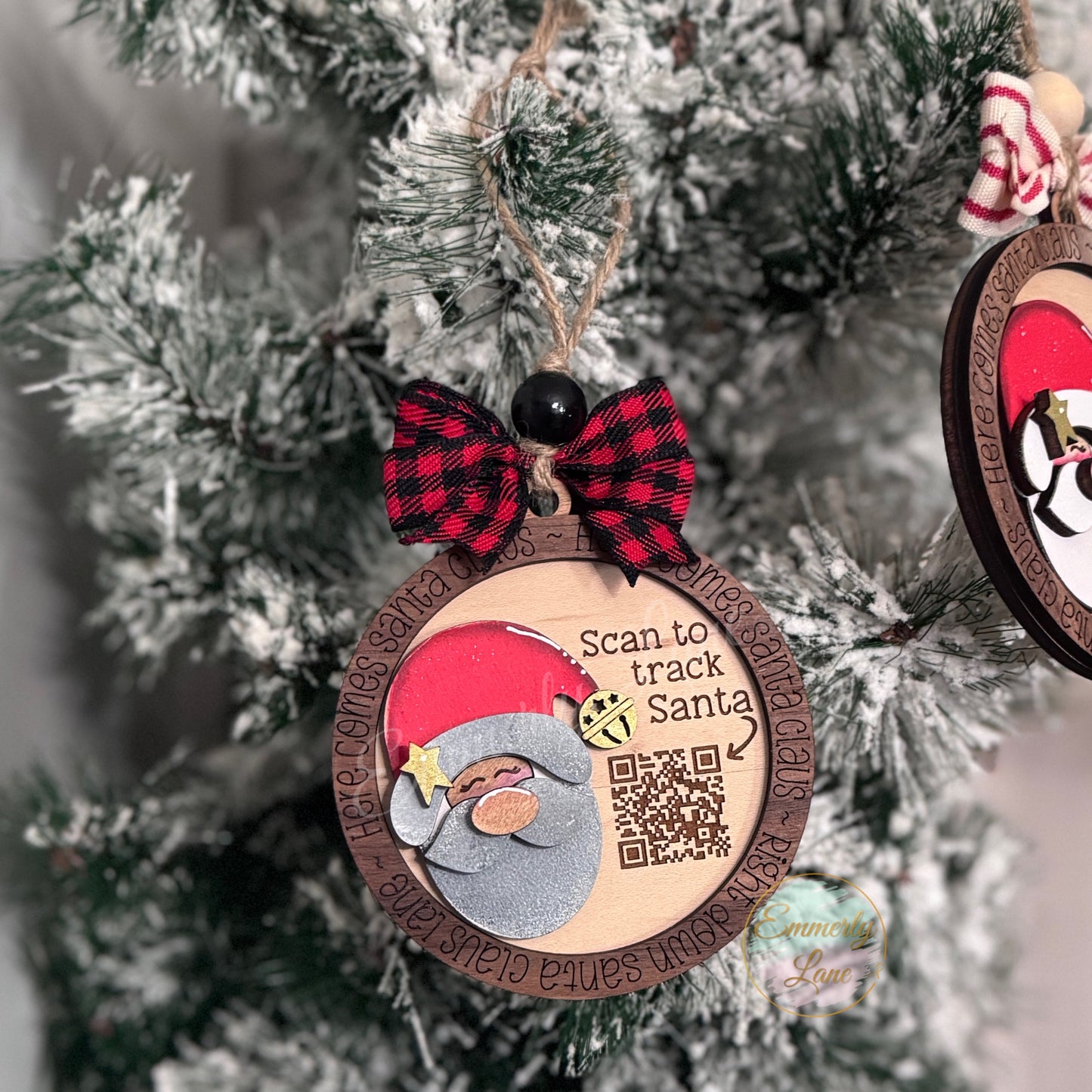 Santa Tracker Ornament