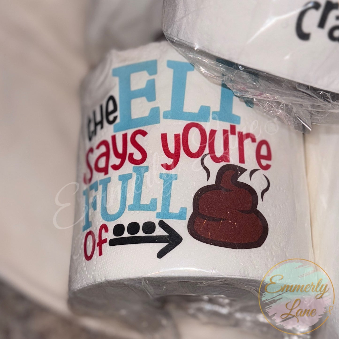 Christmas Gag Gift Toilet Paper