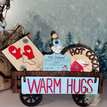 Warm Hugs Hot Cocoa Shelf Sitter Kit