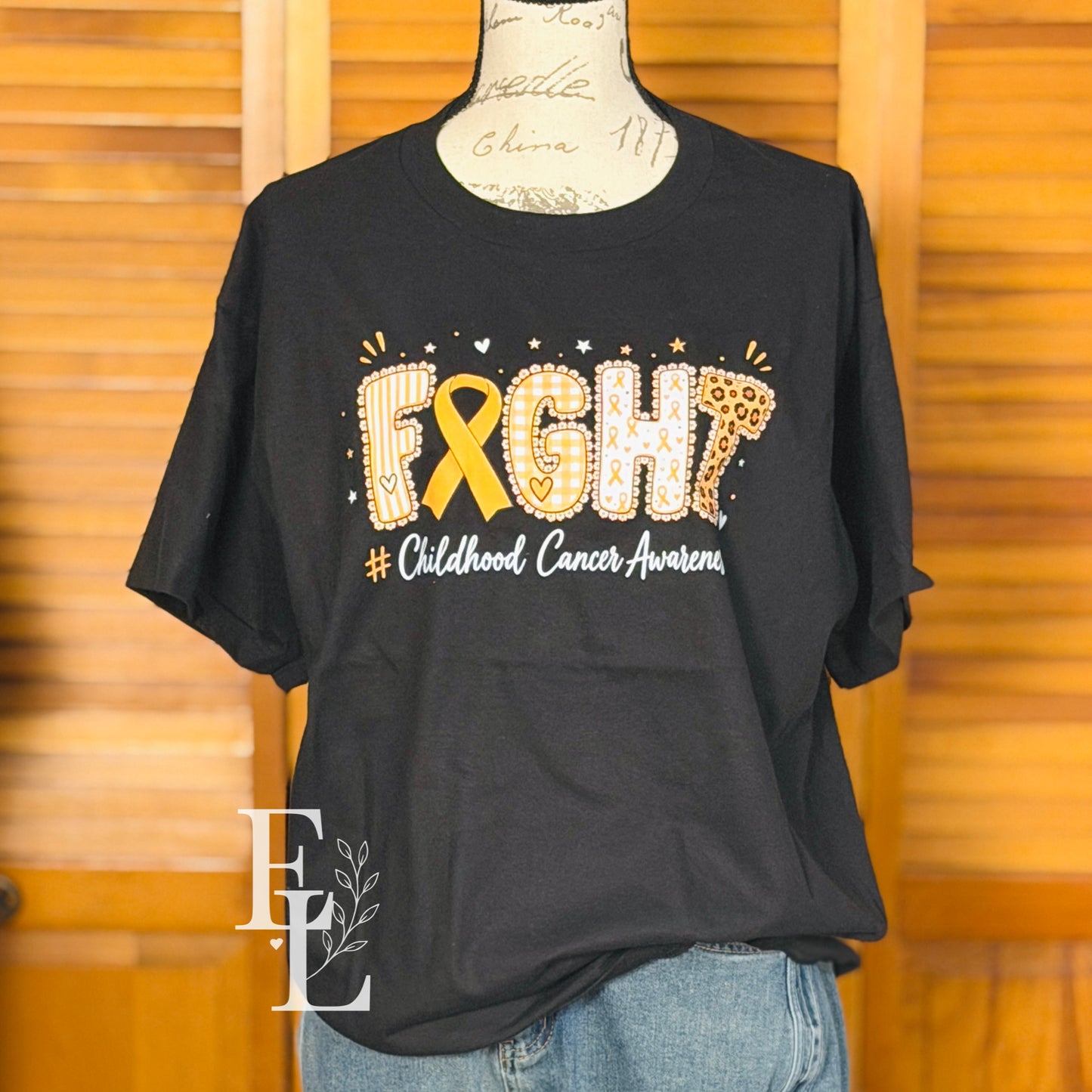 Fight Childhood Cancer Awareness Tee